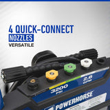 Powerhorse | 89897, Pressure Washer, 3,200 PSI, 2.6 Gpm 212cc