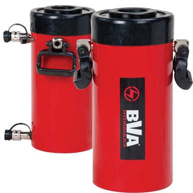 BVA | HDC10010, 100 Ton 10" Stroke, Hollow Hole Double Acting Cylinder