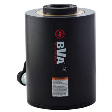 BVA | HUC3003, 30 Ton 3" Stroke, Aluminum Hollow Hole Single Acting Cylinder