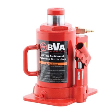BVA | J18302, 30 Ton, Air/Manual Bottle Jack