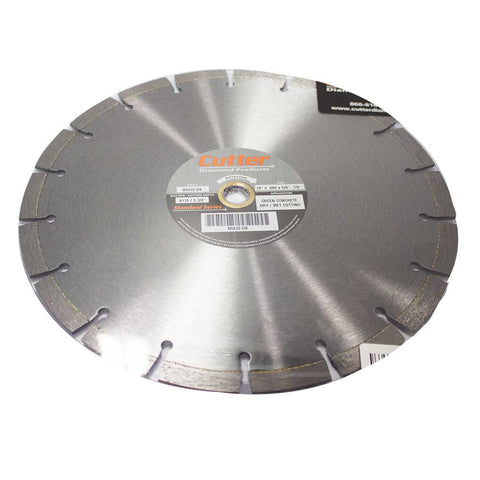 Brave | BR432-DB, Diamond Blade, 10 In. Green Concrete, Arbor 7/8-5/8 DM