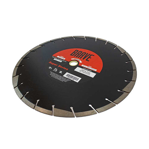 Brave | BR401-DB, Diamond Blade, 14 X .125 X 1/20MM, Asphalt/Green Concrete