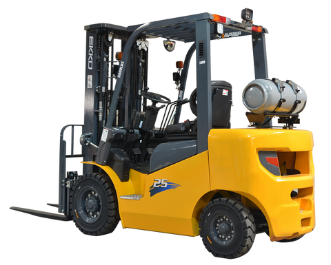 EKKO | EK25CLP Forklift with Cushion Tires, LPG, 5000 lbs, 189" Lift Height