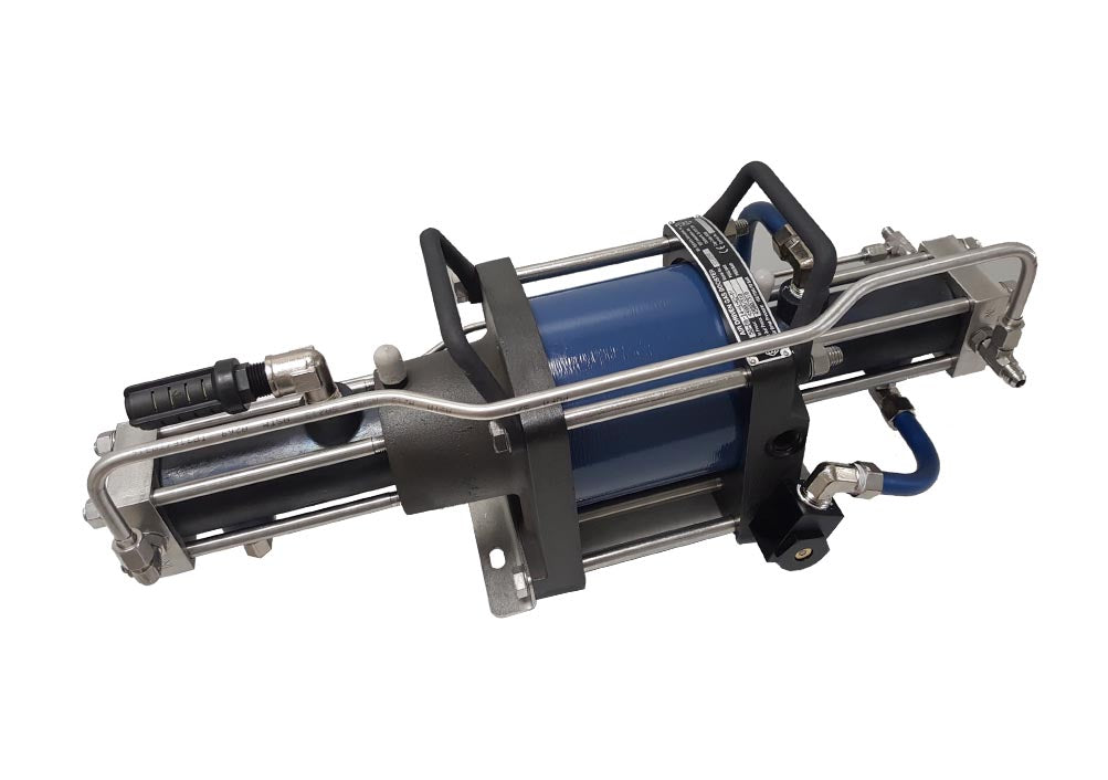 HII 5GDD60 AirDriven Gas Booster, Double Acting, 9000 psi HTS