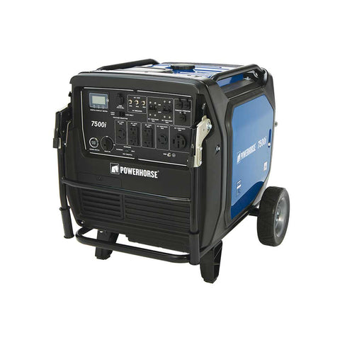 Powerhorse | 74006, Generator, 7,500 Surge Watt Inverter, Electric Start