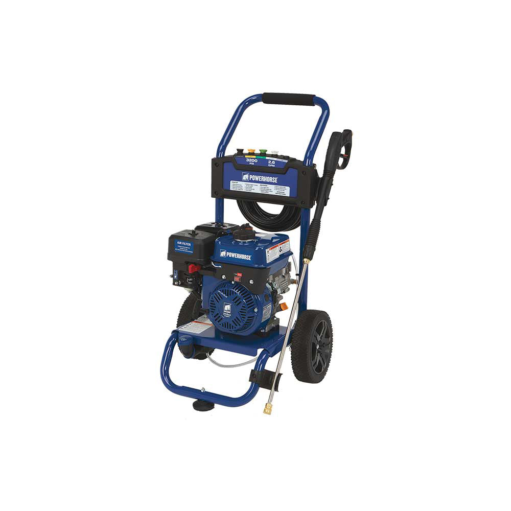 co★ Powerhorse | 89897, Pressure Washer, 3,200 PSI, 2.6 Gpm 212cc