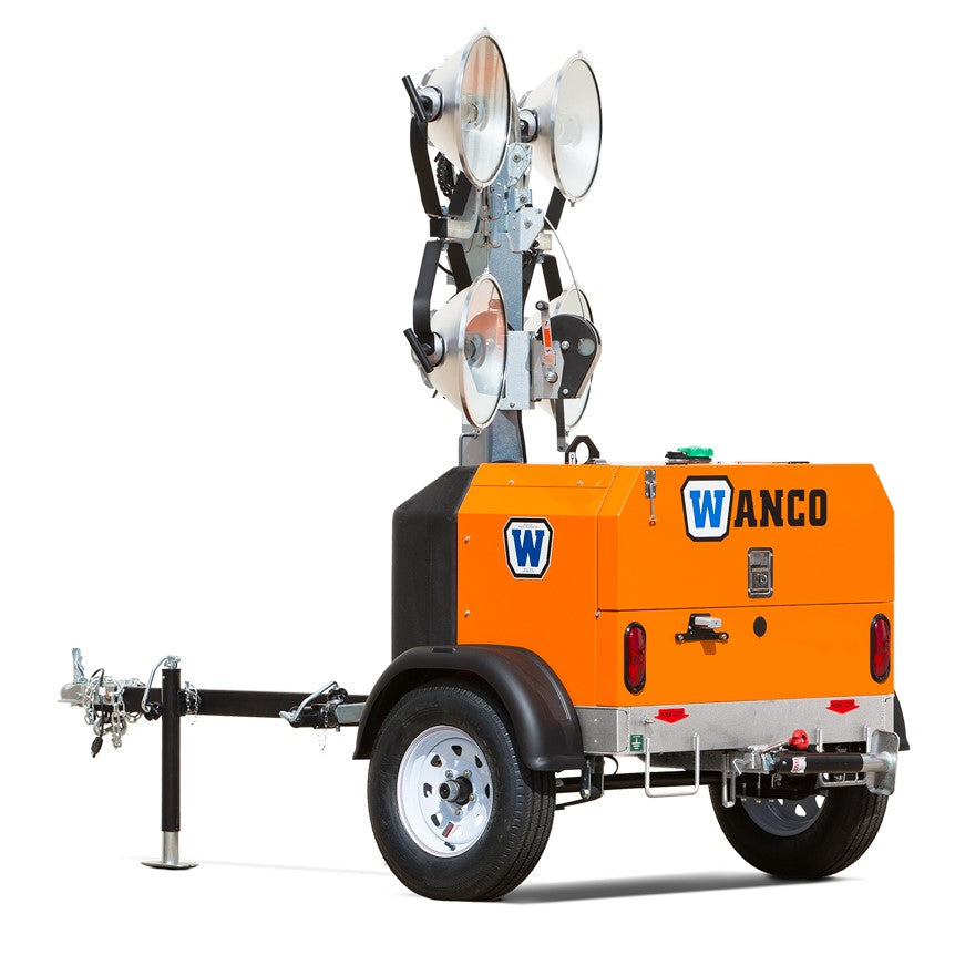 Wanco WLTT-4MK6K 6kW Compact Diesel Light Tower w/Kubota D-1105