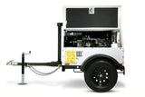 Generac | MLG15M-STD2, Trailer Mounted Mobile 14kw Diesel Generator, w/ Mitsubishi engine
