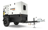 Generac | MMG45IF4-STD3, Trailer Mounted Mobile 40kw Diesel Generator, w/ Isuzu engine
