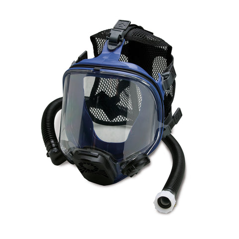 Allegro Full Mask Supplied Air Respirator with Low Pressure Adapter - 9902-EF