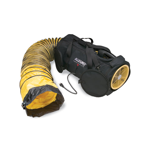 Allegro 8" AC Air Bag Blower with 25' Ducting - 9535-08L
