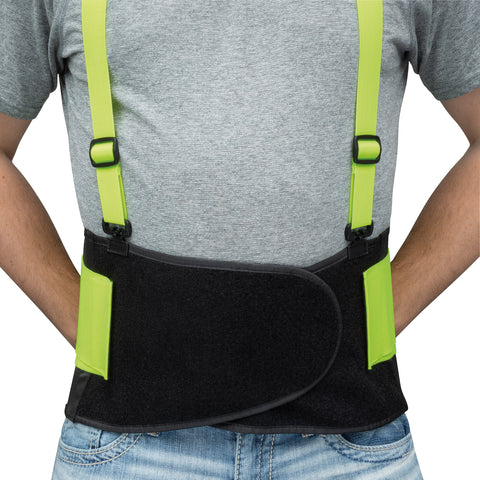 Allegro Economy Hi-Viz Back Support, Small - 7178-01