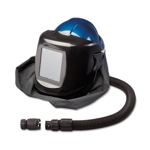 Allegro Deluxe Supplied Air Shield and Welding Helmet with No Flow Valve - 9904-WB