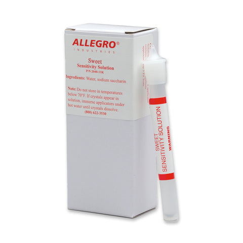 Allegro Saccharin Sensitivity Solution for Fit Test Kit, Pack of 6 - 2040-11K