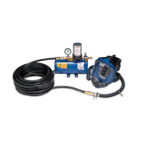 Allegro 1-Worker Full Mask Supplied Air Respirator System with 100' Hose - 9210-01