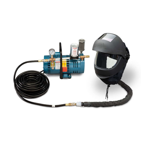 Allegro 1-Worker EZ Air Flex Grinding and Welding Supplied Air Respirator System - 9251-01