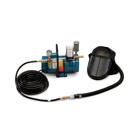 Allegro 1-Worker Supplied Air Shield System with 50' Hose - 9245-01