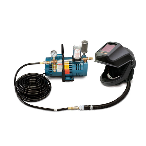 Allegro Defender Flip Front ADF Supplied Air Respirator System with 50' Hose - 9253-01