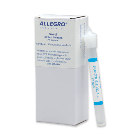 Allegro Saccharin Fit Test Solution, 6-Pack - 2040-12K