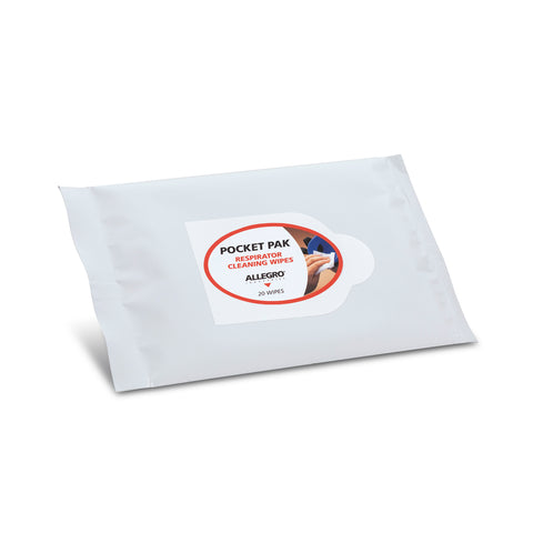 Allegro Alcohol Respirator Cleaning Wipes Pocket Pak - 1001-20PP