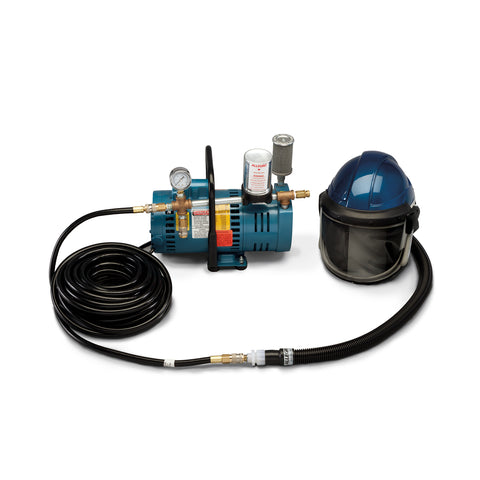 Allegro 1-Worker Supplied Air Shield System with 50' Hose - 9247-01