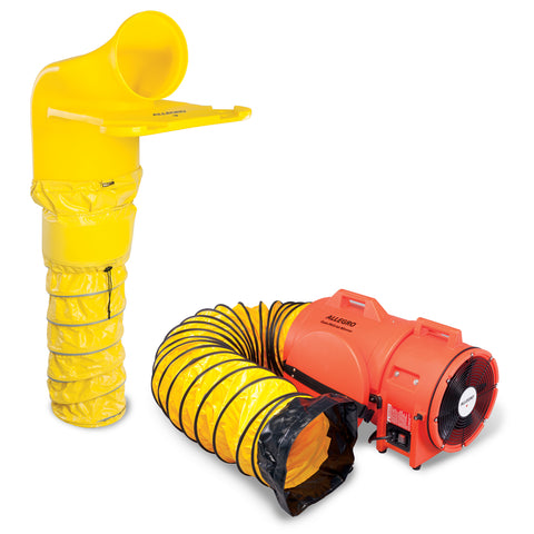 Allegro 12" Axial DC Plastic Blower System with MVP - 9520-46M