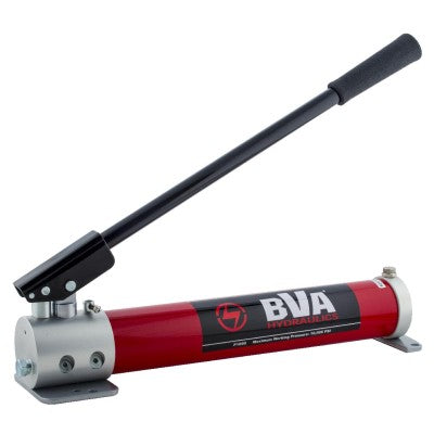 BVA | P1000A, 2 Speed Hand Pump with External Pressure Adjustment, 61 Cubic Inch usable oil, 10,000 psi (700bar)