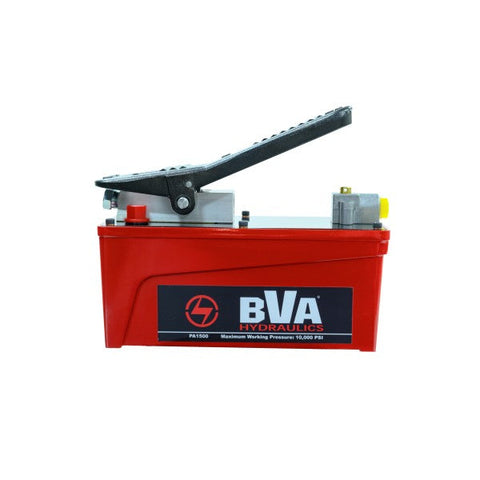 BVA | PA1500 Single Acting 2 Speed Air Pump 91.5 Cubic Inch Reservoir, 10,000 psi (700bar)