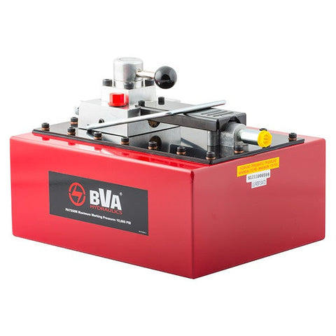 BVA | PA7550M Double Acting 2 Speed Air Pump 460.6 Cubic Inch Reservoir, 10,000 psi (700bar)