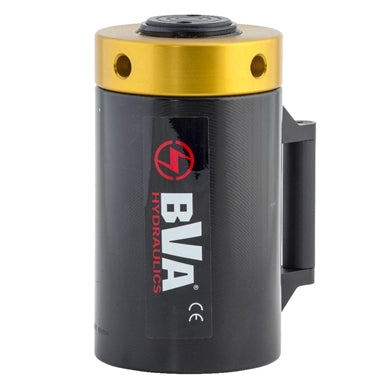 BVA | HULN10002, 100 Ton 2" Stroke, Lock Nut Aluminum Single Acting Cylinder