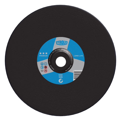 Tyrolit PREMIUM High Speed Gas & Electric Saw Wheels for Steel-Type 1