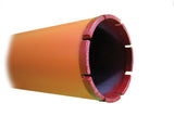 Diamond Products PCBH10000 Heavy Duty Orange Precast Core Bore Bit 10 In. x 13 In. x 1-1/4 In. - 7 - Cat # 41225
