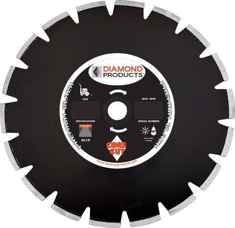 Premium Black Segmented Dry Walk Behind Blades