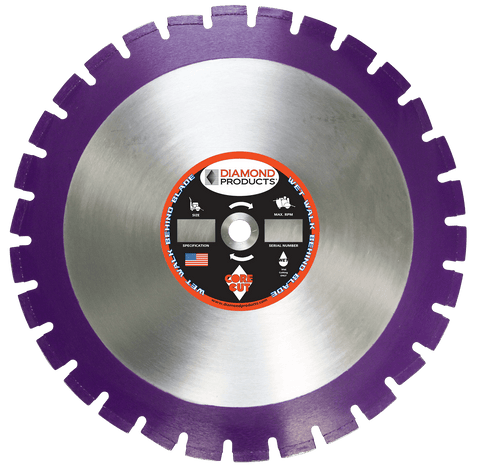 Imperial Purple Asphalt/Green Concrete Diamond Blades