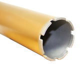 Diamond Products BS3250 Standard Gold Segmented Wet Core Bore Bit 3 1/4 In. x 13 In. x 1-1/4 In. - 7 - Cat # 80156