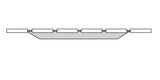 Premium Black Traffic Loop Blade Profile