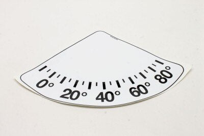 BOOM ANGLE INDICATOR DECAL