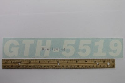 DECAL, COSMETIC, GTH-5519