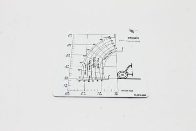 ROT/SIDE SHIFT FORKS LOAD CHART, GTH-5519