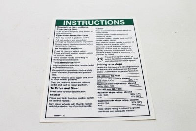 DECAL,DANGER,GENERAL SAFETY