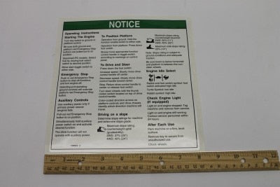 DECAL,NOTICE,OPER INST.Z34IC