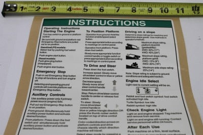 DECAL,NOTICE,OPERATING INST.