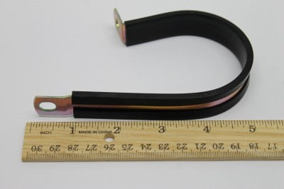 CLAMP,2.5,#40 X 1/4,RUB CUSH