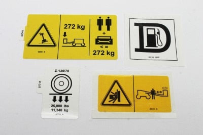 DECAL KIT,SYMBOL,Z135