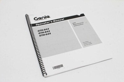 MANUAL,OPERATOR GTH644,842,844