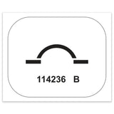 DECAL,LABEL,CB SYMBOL