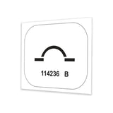 DECAL,LABEL,CB SYMBOL