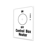 DECAL,OPTION CONTROL BOX HEATR