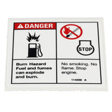 DECAL,DANGER,NO SMOKING