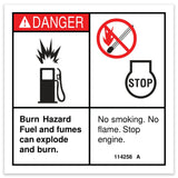 DECAL,DANGER,NO SMOKING